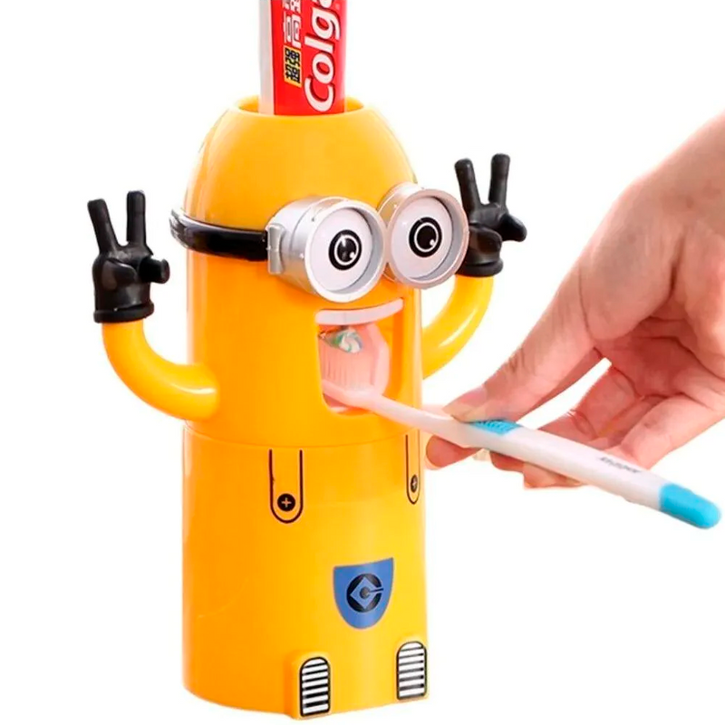 DISPENSADOR DE CREMA MINION